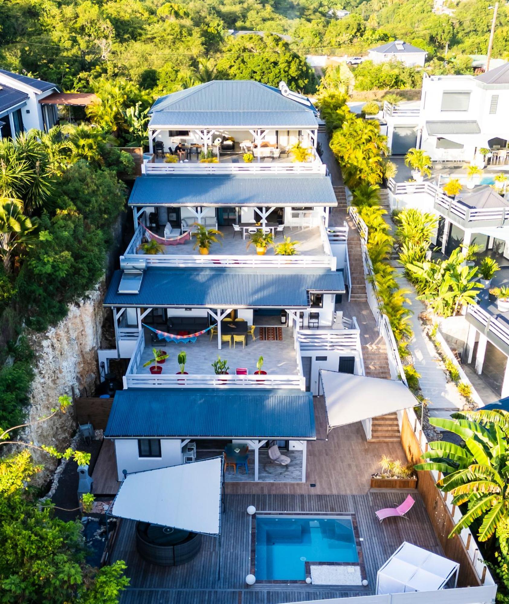 Villa Les Terrasses De Fonds Thezan Sainte-Anne  Zewnętrze zdjęcie