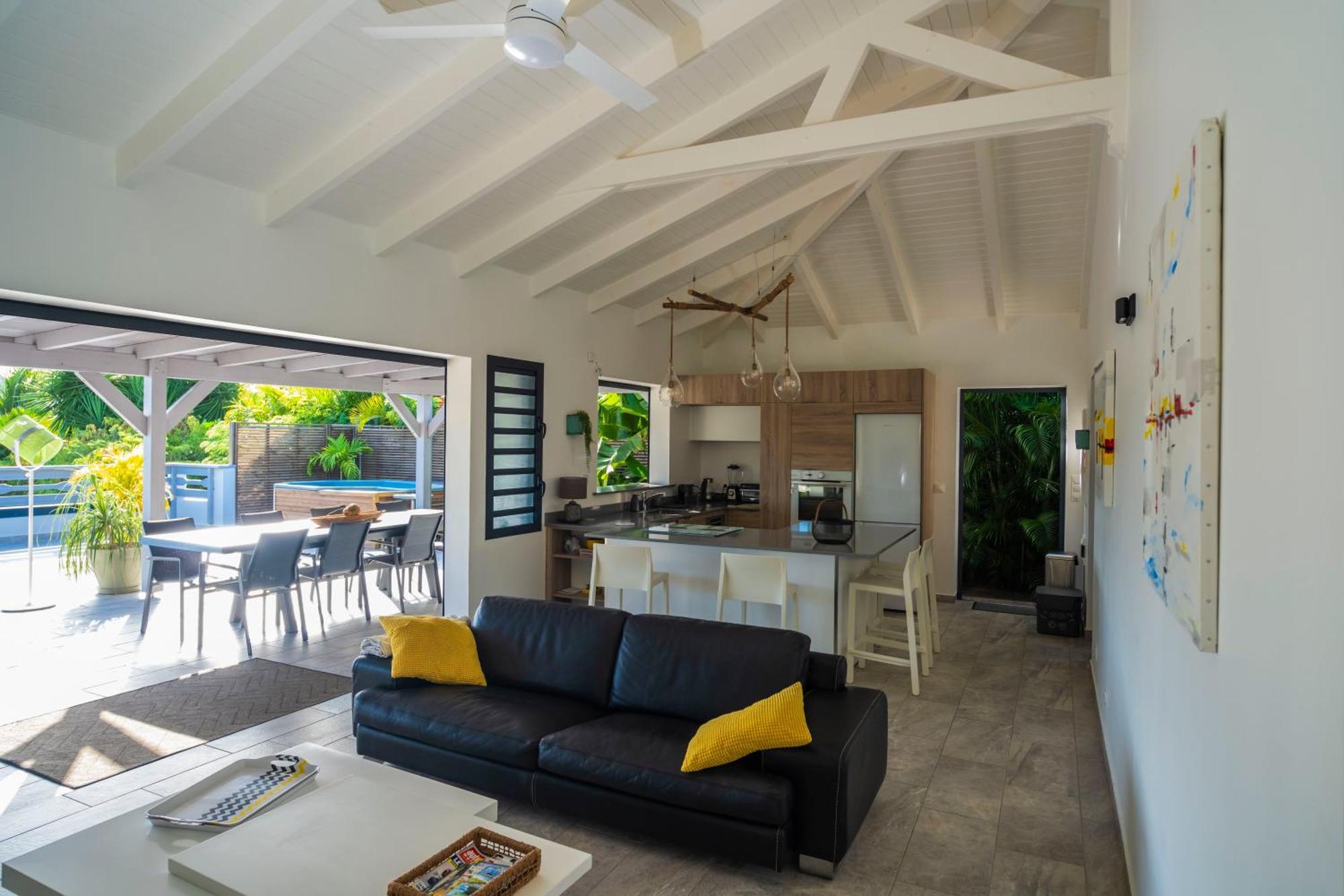 Villa Les Terrasses De Fonds Thezan Sainte-Anne  Zewnętrze zdjęcie